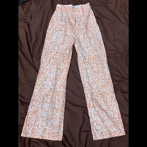 Free People Floral Pants